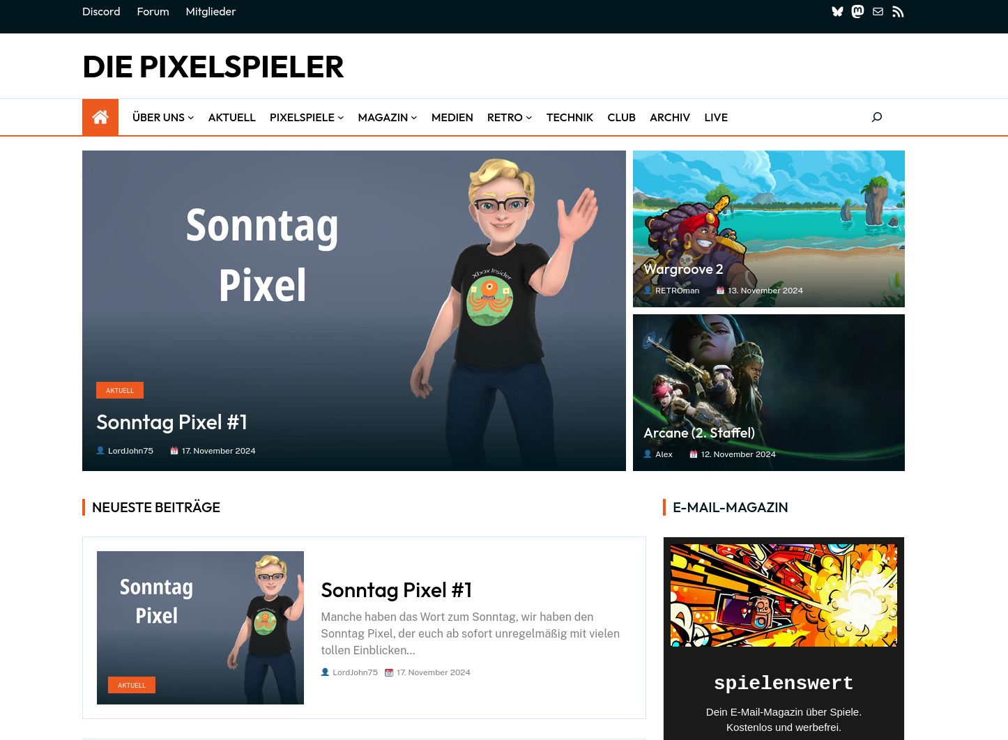 Die Pixelspieler