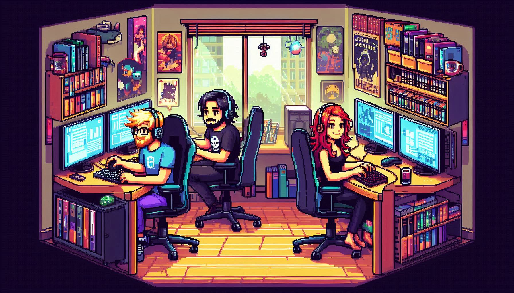 Was ist los bei den Pixelspielern?